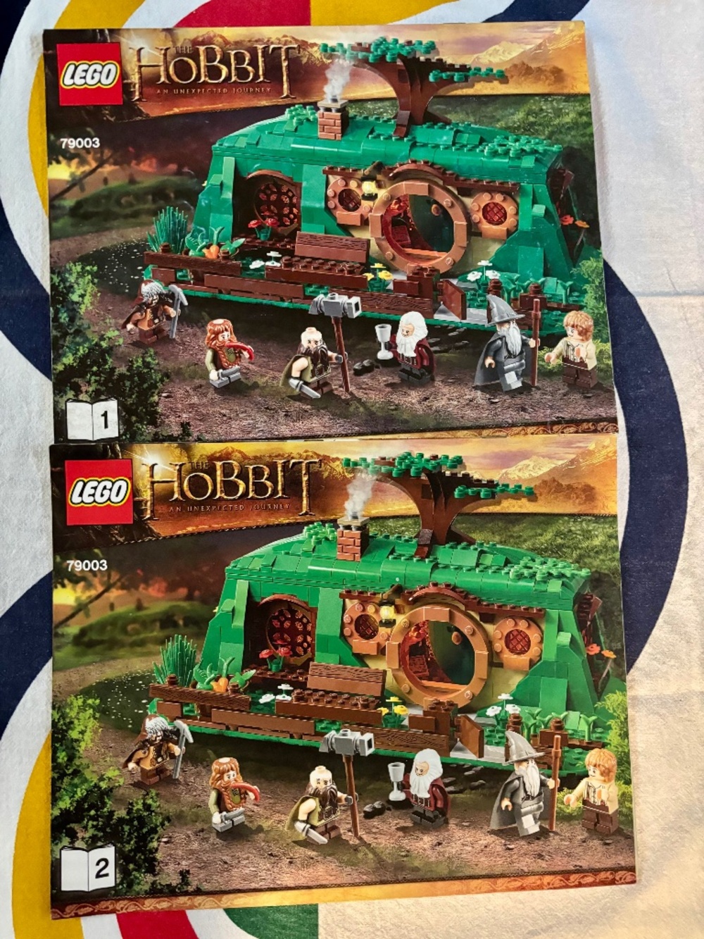 MANUALS ONLY The Hobbit and Lord of the Rings "An Unexpected Gathering" 79003